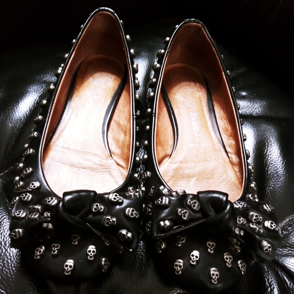 Jeffrey Campbell Skull Studded Ballet Flats